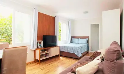 Apto para morar e investir com excelente localização e liquidez para locação via airbnb