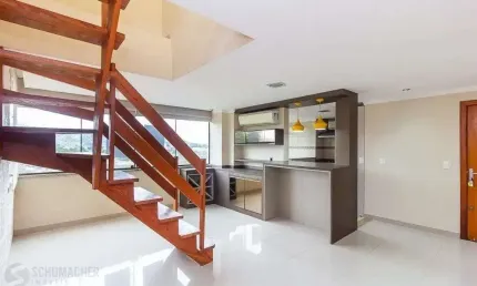 Cobertura à venda com 2 dormitórios no bairro cristal – porto alegre