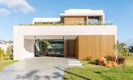 Linda casa para comprar com 4 suites em condomínio TOP