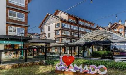 Flat com 1 quarto à venda na Rua São Pedro, 823, Centro, Gramado