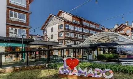 Flat com 1 quarto à venda na Rua São Pedro, 833, Centro, Gramado