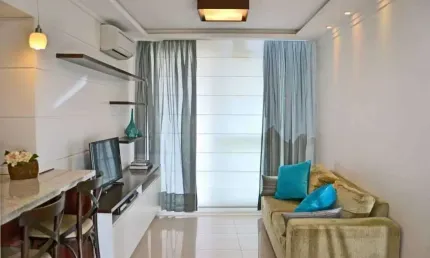 Lindo apartamento semi mobiliado, 3 quartos (1 suíte), churrasqueira e vaga.