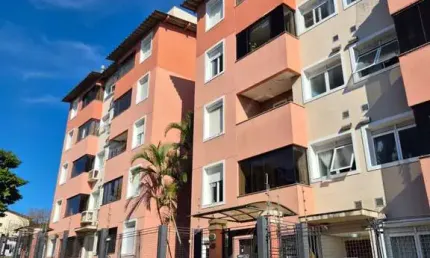 Apartamento 2 dormitórios, com box para carro, no bairro jardim leopoldina.