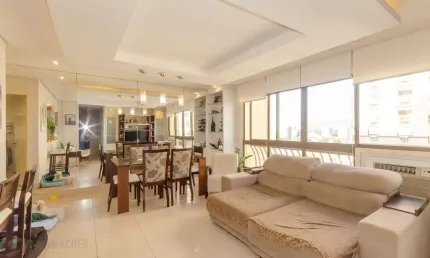 Santa Barbára Apartamento mobiliado de 3 dormitórios no bairro Passo da Areia