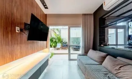 Garden com piscina privativa à venda no bairro glória, com 146m² privativos, 2 dormitórios sendo 1 suíte, 1 vaga de garagem.