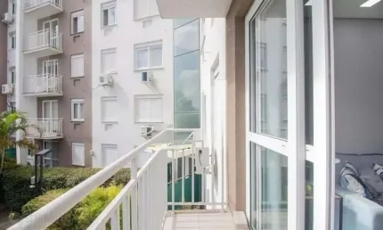 Apartamento semi mobiliado 2 dormitórios bairro Jardim Sabará
