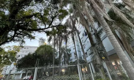 Apartamento de um quarto com uma vaga de garagem por convenção na av. ipiranga