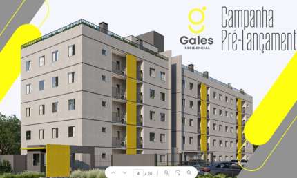 Apartamento com 2 quartos à venda na Rua Rio Piraquara, 335, Weissópolis, Pinhais
