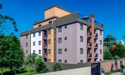 Apartamento com 2 quartos à venda na Rua Rio Piquiri, Weissópolis, Pinhais