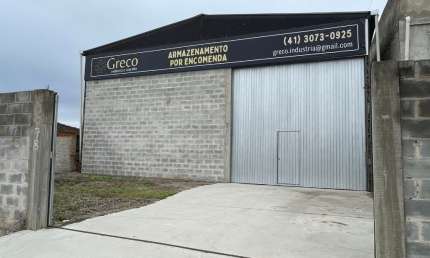 Barracão / Galpão / Depósito com 1 sala para alugar na Rua Hartwig Müller, Guarituba, Piraquara