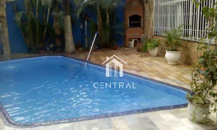 Sobrado para venda e locação -  4 dormitórios - 246m² - 3 vagas - piscina - vila rosália - guarulhos/sp