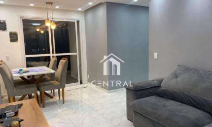 Apartamento a venda Condomínio The Gate - 83m² - 3 Dormitórios - 1 Suíte - 2 Vagas - Jardim Flor da Montanha Guarulhos/SP