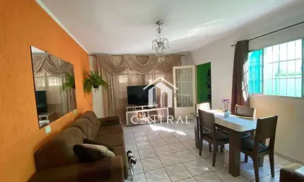 Sobrado com 180 m², 4 dorms sendo 1 suíte, no jd. monte carmelo/ guarulhos.