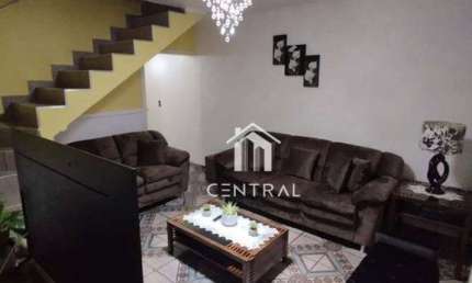 Sobrado com 4 dormitórios à venda, 125 m² por R$ 636.000,00 - Jardim Presidente Dutra - Guarulhos/SP