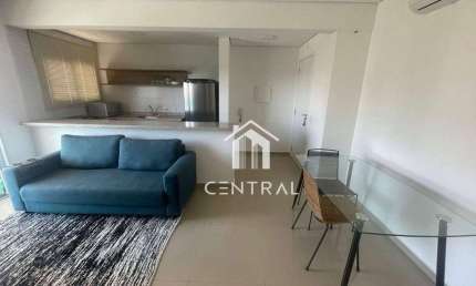 Flat mobiliado para alugar, 35 m² - Parque Campolim - Sorocaba/SP
