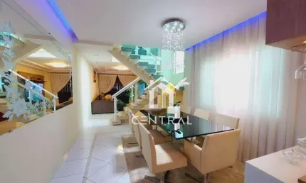 Sobrado de 220M² Porteira Fechada em Parque Renato Maia - Guarulhos-SP