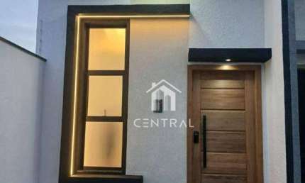 Casa com 2 dormitórios à venda, 61 m² por R$ 298.000 -Vilagio Ipanema ll- Sorocaba/SP