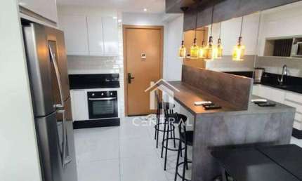 Studio para locação - Condomínio Via Alameda - 37m² - Varanda - 1 Vaga - Centro Guarulhos/SP