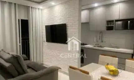 Apartamento com 2 dormitórios à venda, 47 m² por R$ 287.000,00 - Caguaçu - Sorocaba/SP