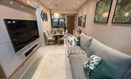 Apartamento a venda e locação  - Condomínio Bem Estar - 62m² - 2 Dormitórios - 1 suíte - 1 vaga - Varanda - Vila Rosália Guarulhos/SP