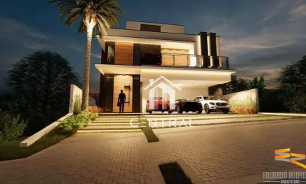 Casa com 3 dormitórios à venda, 400 m² por r$ 4.190.000,00 - alphaville nova esplanada i - votorantim/sp