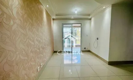 Apartamento para locação - condomínio flowers - 3 dormitórios - 1 suíte - 1 vaga - varanda - vila barros guarulhos/sp