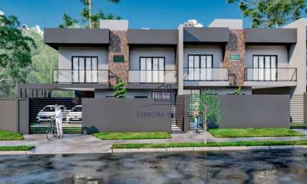 Sobrado com 3 dormitórios à venda, 141 m² por R$ 849.000 - Afonso Pena - São José dos Pinhais/PR