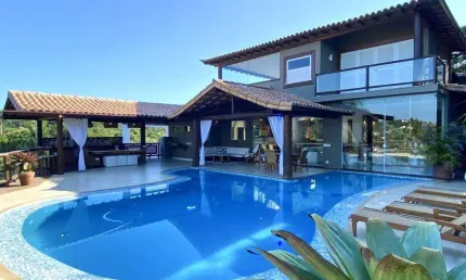 Linda Casa 6 Quartos - Praia da Ferradura Búzios a 50m Praia