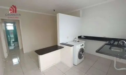 Kitnet com 1 dormitório, 35 m² - venda por r$ 140.000,00 ou aluguel por r$ 1.000,01/mês - wanel ville - sorocaba/sp