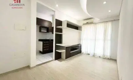 Apartamento com 2 dormitórios, área de lazer completa à venda, 53 m² por r$ 382.000 - jardim são carlos - sorocaba/sp