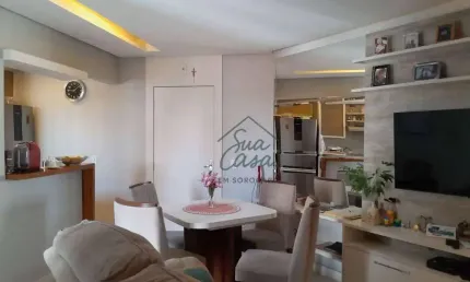 Apartamento com 2 dormitórios à venda, 52 m² por r$ 285.000 - jardim pagliato - sorocaba/sp