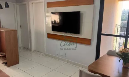 Apartamento com 2 dormitórios à venda, 48 m² por r$ 270.000 - jardim gutierres - sorocaba/sp