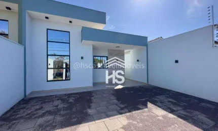 Casa com 1 suíte + 2 dormitórios à venda, 94 m² por R$ 560.000 - Universitário - Cascavel/PR