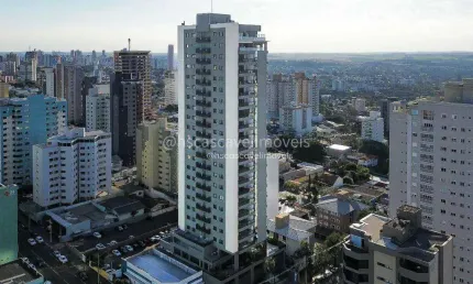 Apartamento com uma ampla sacada, 3 Suítes à venda, 201 m² por R$ 2.550.000 - Centro - Cascavel/PR
