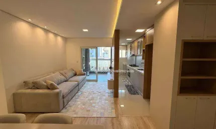 Apartamento mobiliado no bairro Maria Luiza com 2 vagas de garagem lado a lado.