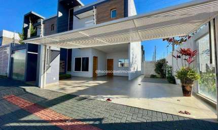 Sobrado com 3 dormitórios para alugar, 144 m² por R$ 4.000,00/mês - FAG - Cascavel/PR