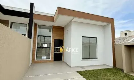 Casa com suíte e espaço gourmet no bairro Nações em Fazenda Rio Grande