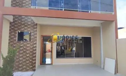 Sobrado Novo com Suíte e Quintal no Santa Terezinha, Fazenda Rio Grande