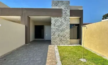 Casa nova com suíte no bairro Eucaliptos em Fazenda Rio Grande