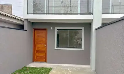 Sobrado com 83M² à venda no bairro Campo de Santana, Curitiba