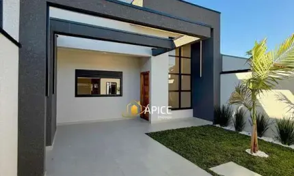 Casa no bairro Eucaliptos com suíte, piscina e amplo espaço gourmet