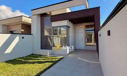Casa no bairro Eucaliptos com suíte, espaço gourmet e pé direito alto