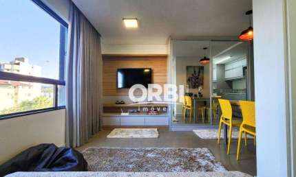 Apartamento com 1 dormitório para alugar, 54 m² por R$ 2.336,25/mês - Itoupava Seca - Blumenau/SC