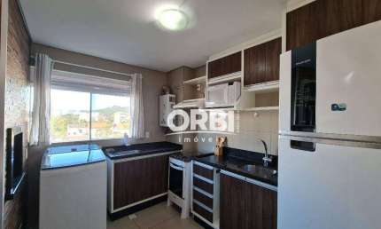 Apartamento com 1 dormitório para alugar, 47 m² por R$ 2.720,16/mês - Itoupava Seca - Blumenau/SC