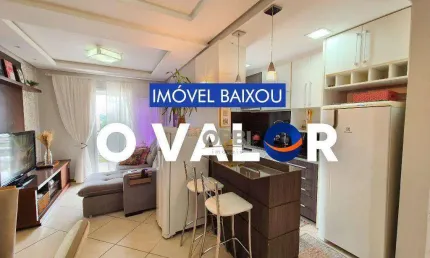 Apartamento com 3 dormitórios à venda, 71 m² por R$ 550.000,00 - Vila Nova - Blumenau/SC