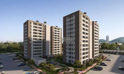 Apartamento com 2 dormitórios à venda, 51 m² por R$ 444.275,64 - Centro - Penha/SC
