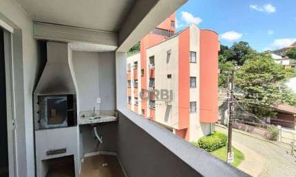 Apartamento com 2 dormitórios para alugar, 75 m² por R$ 3.600,00/mês - Centro - Blumenau/SC