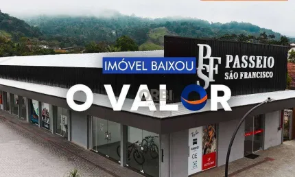 Loja para alugar, 31 m² por r$ 1.305,00/mês - centro - rodeio/sc
