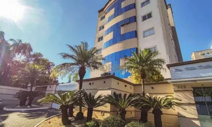 Apartamento com 2 dormitórios para alugar, 124 m² por R$ 3.400,84/mês - Velha - Blumenau/SC