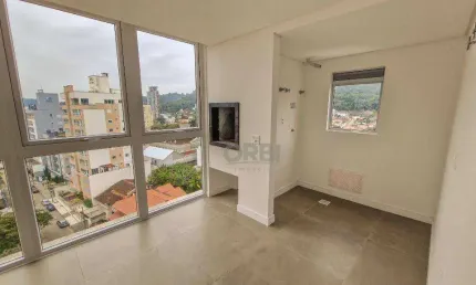 Apartamento com 2 dormitórios e 2 vagas de garagem à venda, 76 m² por r$ 800.000 - velha - blumenau/sc